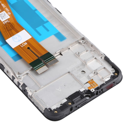 Original LCD Screen and Digitizer Full Assembly with Frame for Samsung Galaxy A03s SM-A037, For Samsung Galaxy A03s (Original)