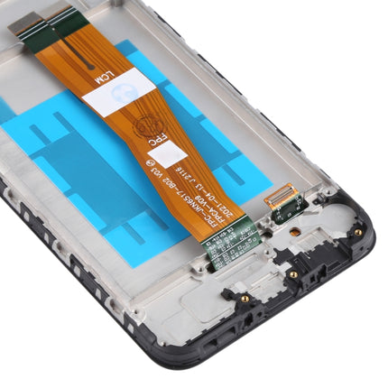 Original LCD Screen and Digitizer Full Assembly with Frame for Samsung Galaxy A03s SM-A037, For Samsung Galaxy A03s (Original)