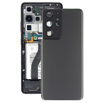 For Samsung Galaxy S21 Ultra 5G Battery Back Cover with Camera Lens Cover , For Samsung Galaxy S21 Ultra 5G(with Camera Cover)
