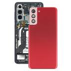 For Samsung Galaxy S21+ 5G(with Camera Cover) / Red
