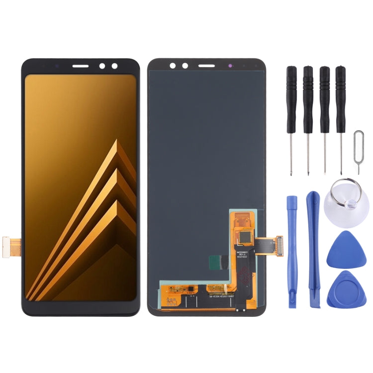 OLED Material LCD Screen and Digitizer Full Assembly for Samsung Galaxy A8 (2018) /  A5 (2018) SM-A530, For Samsung Galaxy A8 (2018) (OLED Material)