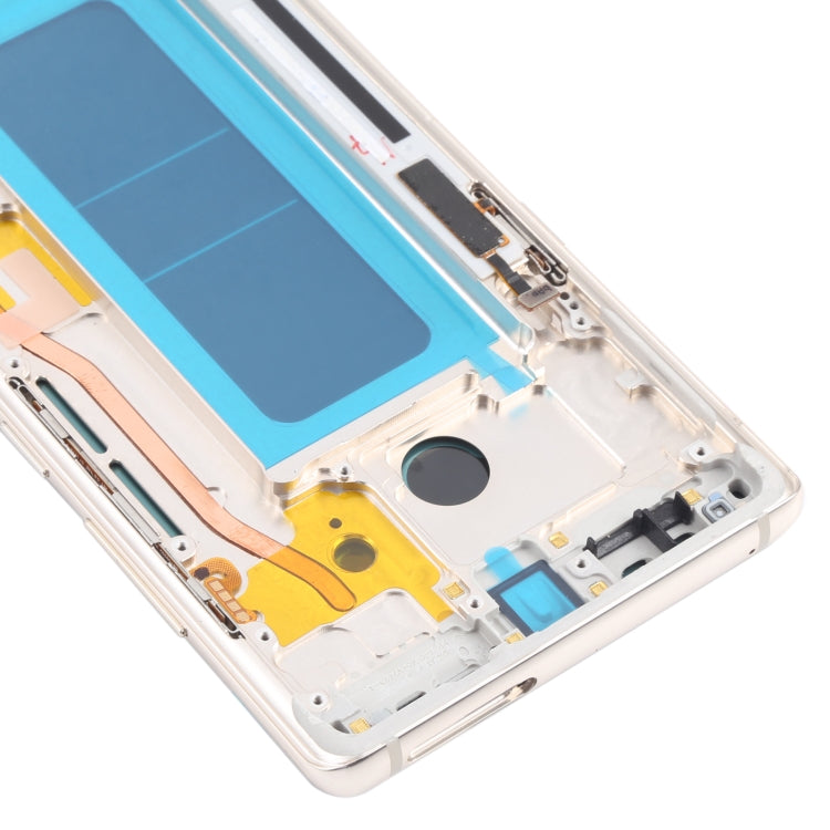 OLED Material LCD Screen and Digitizer Full Assembly with Frame for Samsung Galaxy Note 8 SM-N950