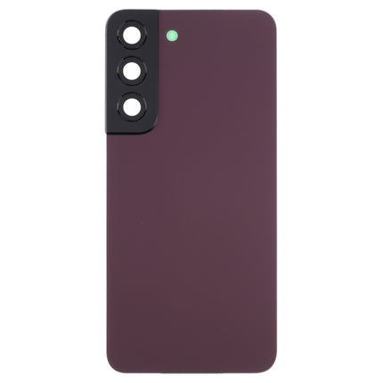 For Samsung Galaxy S22 5G SM-S901B Battery Back Cover with Camera Lens Frame, For Samsung Galaxy S22 5G
