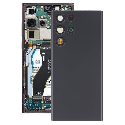 For Samsung Galaxy S22 Ultra 5G SM-S908B Battery Back Cover with Camera Lens Frame, For Samsung Galaxy S22 Ultra 5G