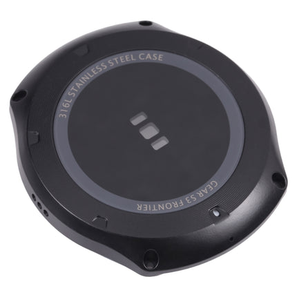 Rear Housing Cover with Glass Lens For Samsung Gear S3 Frontier SM-R760, SM-R760 (Black)