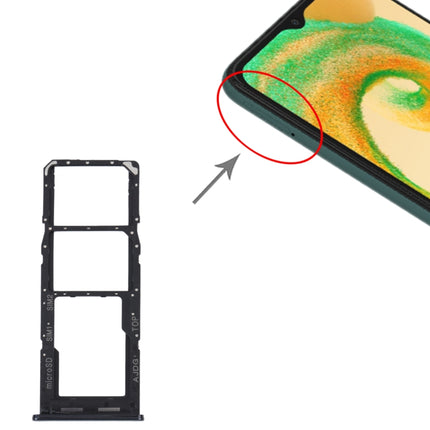 For Samsung Galaxy A04s SM-A047F Original SIM Card Tray + SIM Card Tray + Micro SD Card Tray, For Samsung Galaxy A04s