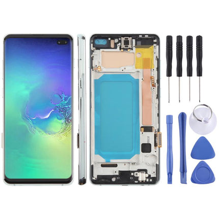 For Samsung Galaxy S10+ SM-G975F 6.38 inch TFT LCD Screen Digitizer Full Assembly with Frame, Not Supporting Fingerprint Identification, For Samsung Galaxy S10+ SM-G975F 6.38 inch(Not Fingerprint), For Samsung Galaxy S10+ (TFT)