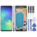 For Samsung Galaxy S10+ SM-G975F 6.38 inch(Not Fingerprint) / Blue