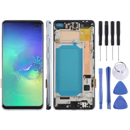 For Samsung Galaxy S10+ SM-G975F 6.38 inch TFT LCD Screen Digitizer Full Assembly with Frame, Not Supporting Fingerprint Identification, For Samsung Galaxy S10+ SM-G975F 6.38 inch(Not Fingerprint), For Samsung Galaxy S10+ (TFT)