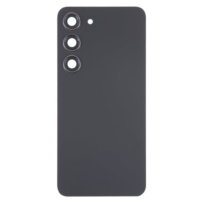 For Samsung Galaxy S23 SM-S911B OEM Glass Battery Back Cover with Camera Lens Frame, For Samsung Galaxy S23 (with Camera Cover)