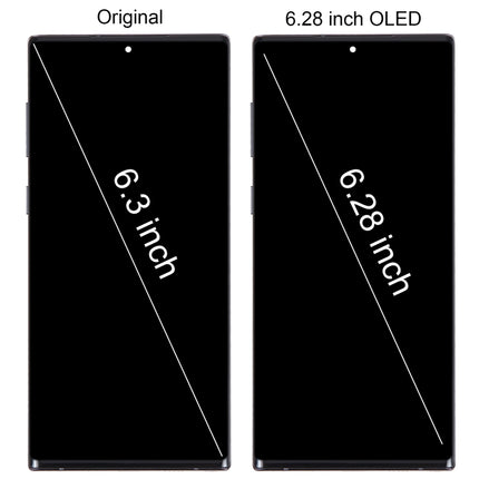 6.28 inch OLED LCD Screen For Samsung Galaxy Note10 SM-N970F Digitizer Full Assembly With Frame, For Samsung Galaxy Note10 SM-N970F