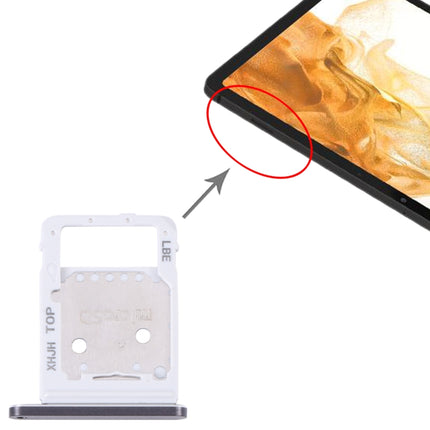 For Samsung Galaxy Tab S8+ SM-X800 Original SIM Card Tray + Micro SD Card Tray, For Samsung Galaxy Tab S8+, For Galaxy Tab S8+