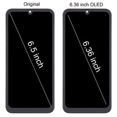 For Samsung Galaxy A25 SM-A256B 6.36 inch OLED LCD Screen Digitizer Full Assembly with Frame