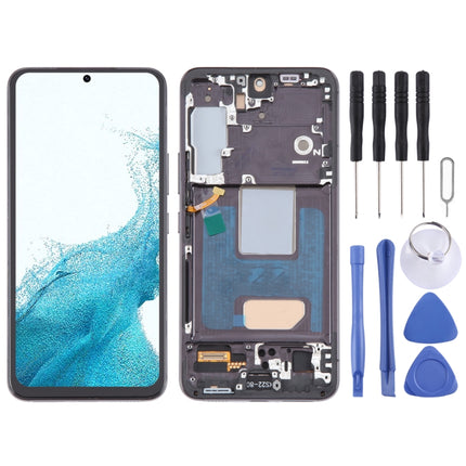 For Samsung Galaxy S22 5G SM-S901B EU Version TFT LCD Screen Digitizer Full Assembly with Frame, For Samsung Galaxy S22 5G EU Version(TFT)