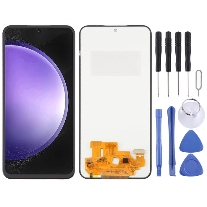 For Samsung Galaxy S23 FE SM-S711B TFT LCD Screen Digitizer Full Assembly, Not Supporting Fingerprint Identification, For Samsung Galaxy S23 FE(TFT)