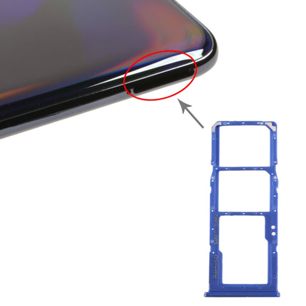 For Galaxy A70 SIM Card Tray + SIM Card Tray + Micro SD Card Tray, For Samsung Galaxy A70, For Galaxy A70