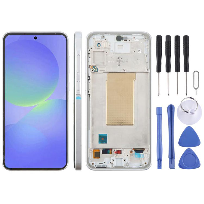 For Samsung Galaxy A36 SM-A366B 6.67 inch OLED LCD Screen Digitizer Full Assembly with Frame, For Galaxy A36