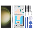 For Samsung Galaxy S23 Ultra SM-S918B 6.72 inch(Not Fingerprint) / Silver