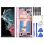 For Samsung Galaxy S22 Ultra SM-S908B 6.72 inch(Not Fingerprint) / Purple