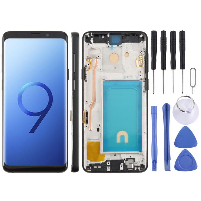 For Samsung Galaxy S9+ SM-G965F 6.18 inch TFT LCD Screen Digitizer Full Assembly with Frame, For Samsung Galaxy S9+ SM-G965F 6.18 inch