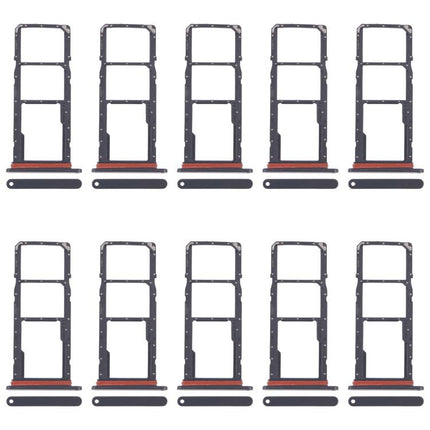 For Samsung Galaxy A07 4G SM-A075F Original 10pcs SIM Card Tray + SIM Card Tray + Micro SD Card Tray, For Samsung Galaxy A07 4G