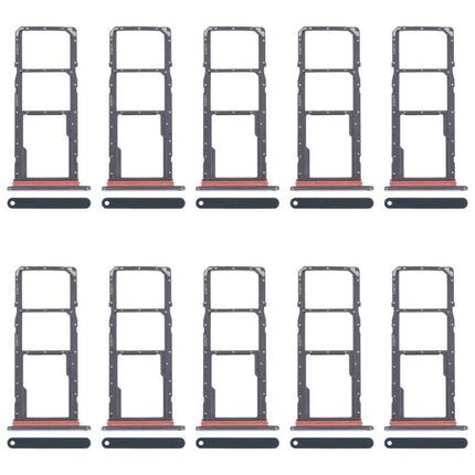 For Samsung Galaxy A07 4G SM-A075F Original 10pcs SIM Card Tray + SIM Card Tray + Micro SD Card Tray, For Samsung Galaxy A07 4G