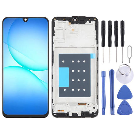 For Samsung Galaxy A17 5G SM-A176B incell LCD Screen Digitizer Full Assembly with Frame, For Samsung Galaxy A17 5G(incell)