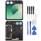 For Samsung Galaxy Z Flip6(Original Secondary LCD with Camera Cover) / Blue