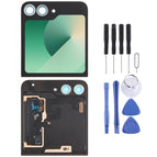 For Samsung Galaxy Z Flip6(Original Secondary LCD with Camera Cover) / Silver