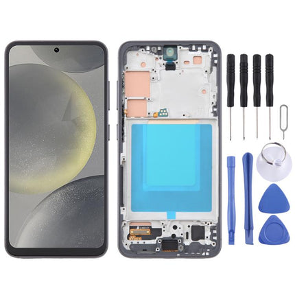 For Samsung Galaxy S24 5G SM-S921B TFT LCD Screen Digitizer Full Assembly with Frame, Not Supporting Fingerprint Identification, For Samsung Galaxy S24 5G