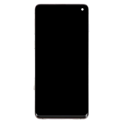 For Samsung Galaxy S10 4G SM-G973 OLED LCD Screen Digitizer Full Assembly with Frame, For Samsung Galaxy S10 4G