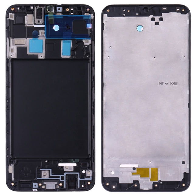 For Galaxy A20 SM-A205F/DS, A205FN, A205GN/DS, A205YN, A205G/DS Front Housing LCD Frame Bezel Plate , For Galaxy A20