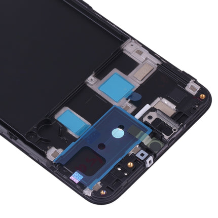 For Galaxy A20 SM-A205F/DS, A205FN, A205GN/DS, A205YN, A205G/DS Front Housing LCD Frame Bezel Plate , For Galaxy A20