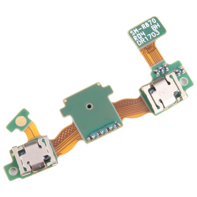 Original Power + Return + Microphone Flex Cable For Samsung Galaxy Watch4 44mm SM-R870 R875, For Samsung Galaxy Watch4 44mm