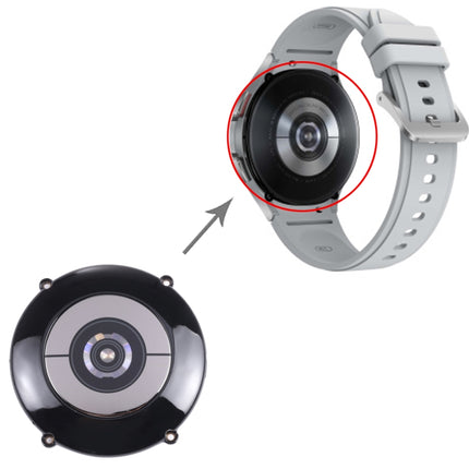 Original Back Cover With Heart Rate Sensor + Wireless Charging Module For Samsung Galaxy Watch4 Classic 42mm SM-R880 R885, For Samsung Galaxy Watch4 Classic 42mm