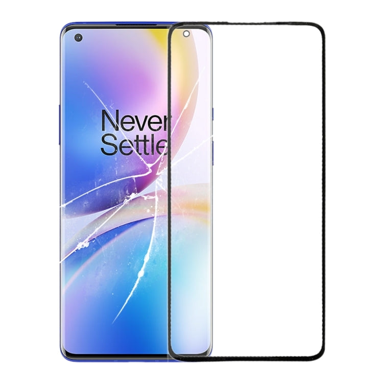 For OnePlus 8 Pro Front Screen Outer Glass Lens with OCA Optically Clear Adhesive, For OnePlus 8 Pro (with OCA)