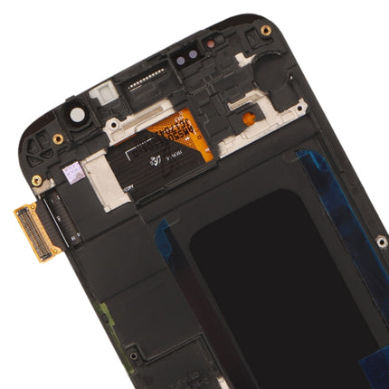 Original LCD Screen and Digitizer Full Assembly with Frame For Samsung Galaxy S6 SM-G920F, For Samsung Galaxy S6