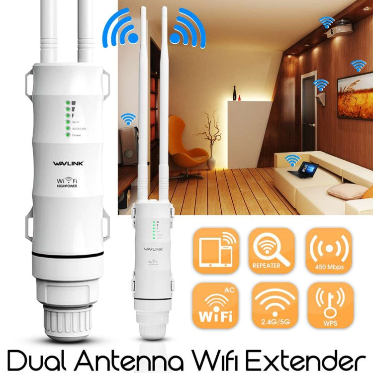 AC600 High Power Dual Band Outdoor Wi-Fi Range Extender