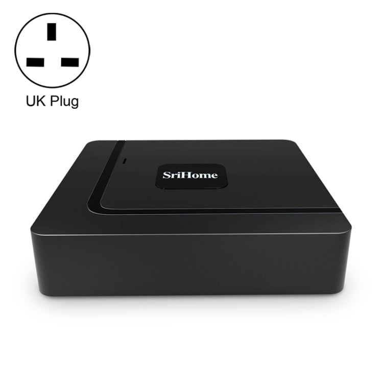 SriHome NVS003 4K Ultra HD 16 Channel Network Video Recorder, AU Plug, SPC2634AU, SPC2634EU, SPC2634UK, SPC2634US