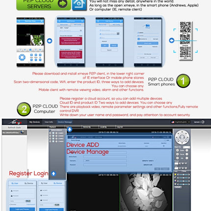 A4B5-Mini 4 Channel 720P 1.0 Mega Pixel 4 x Bullet AHD Cameras AHD DVR Kit, Support Night Vision / Motion Detection, IR Distance: 20m, A4B5-Mini Kit