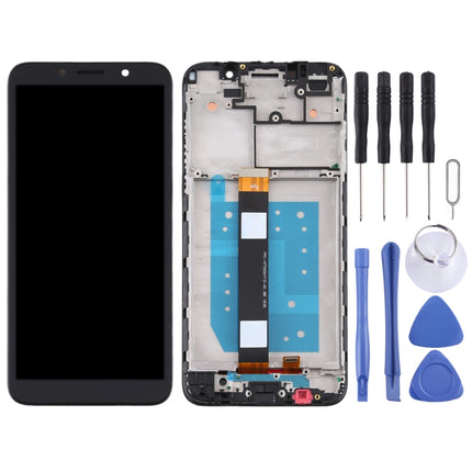LCD Screen and Digitizer Full Assembly With Frame for Motorola Moto E6 Play