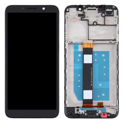 LCD Screen and Digitizer Full Assembly With Frame for Motorola Moto E6 Play