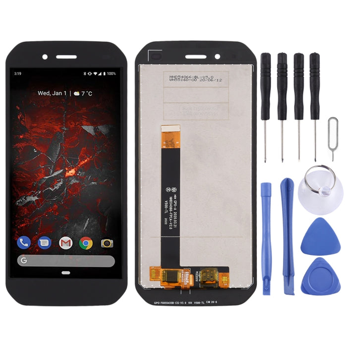 LCD Screen and Digitizer Full Assembly for Cat S42 (2020), For Cat S42 2020(Black)