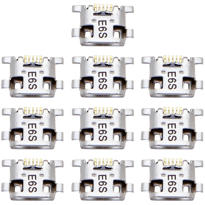 10 PCS Charging Port Connector for Huawei Honor 6A, For Honor 6A