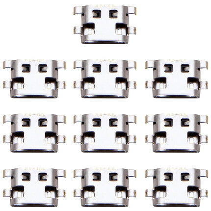 10 PCS Charging Port Connector for Huawei P Smart (2019), For Huawei P Smart (2019)