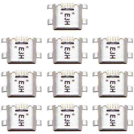 10 PCS Charging Port Connector for Huawei Y6 Pro (2017), For Huawei Y6 Pro (2017)