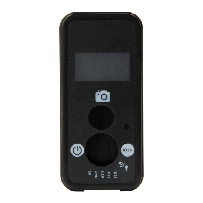 Estuche de PVC negro TTGO para módulo TTGO T-Camera ESP32 WROVER y PSRAM, estuche de PVC negro