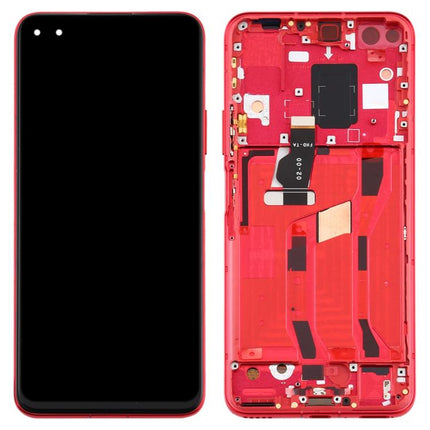 LCD Screen and Digitizer Full Assembly with Frame for Huawei Nova 6 5G, For Huawei Nova 6 5G, For Huawei Nova 6 5G (Dark Blue), For Huawei Nova 6 5G(Purple)