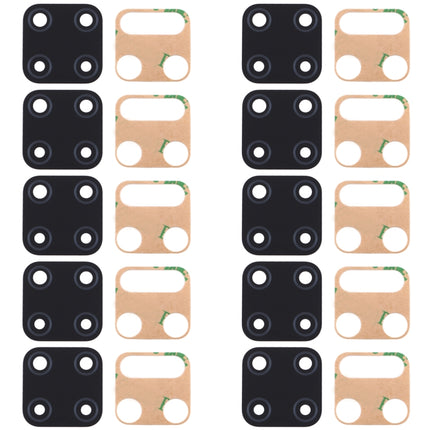 For OPPO Realme C15 10pcs Back Camera Lens, For OPPO Realme C15