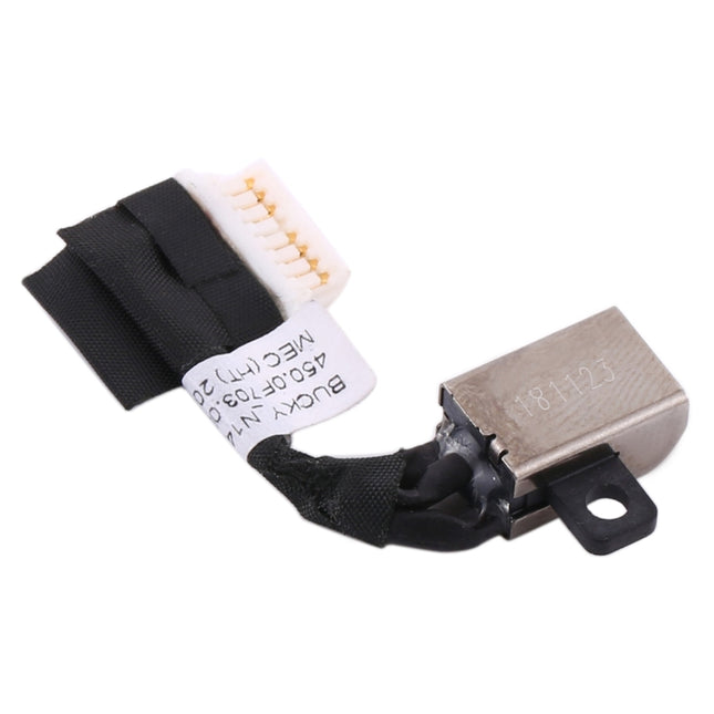 Power Jack Connector With Flex Cable for Dell Inspiron 5480 5580, For Dell Inspiron 5480
